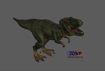 Tyrannosaurus Rex Figurine 3D Scan