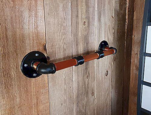 Industrial towel holder