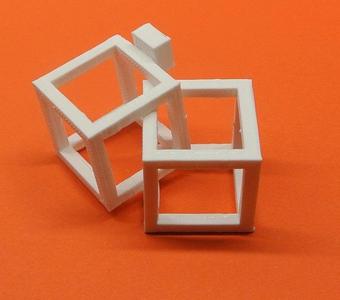 Two cubes
