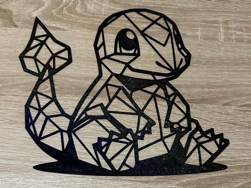 Charmander / Glumanda Pokemon LineArt