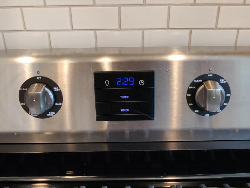 Frigidaire Professional Oven Mode and Temperature