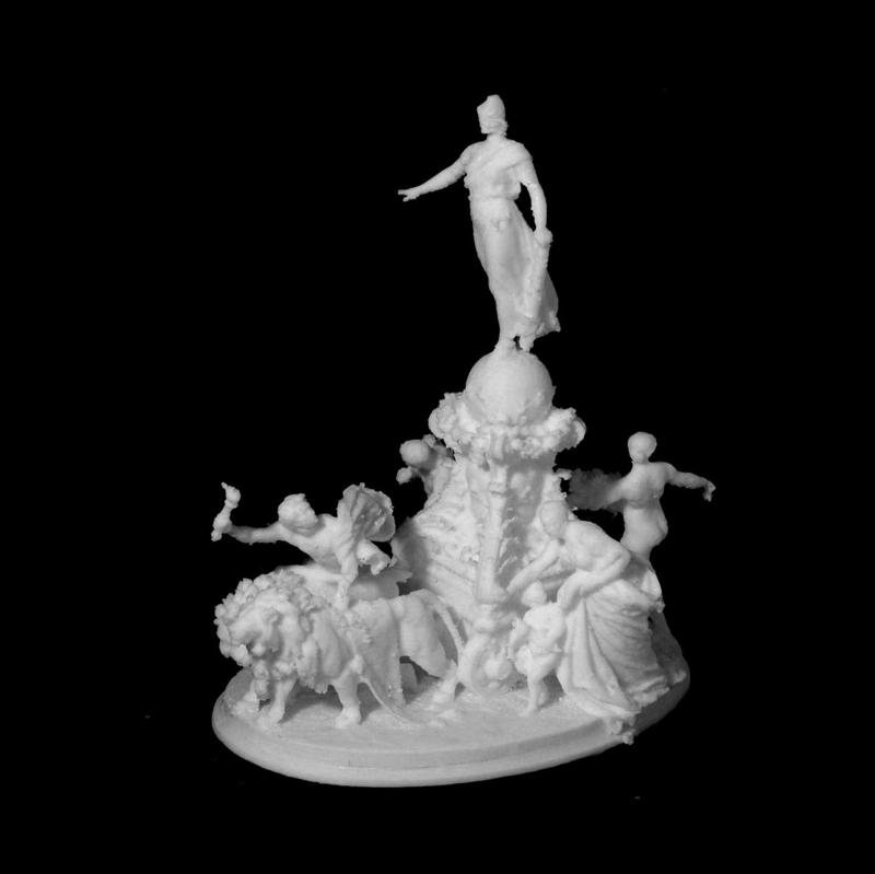 Triumph of The Republic in Paris, France