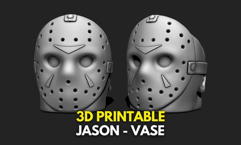 Jason Vase Halloween Home Decor - 3D STL File for 3D Printing