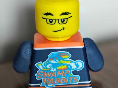 Brick Man - Greenville Swamp Rabbits (500%)