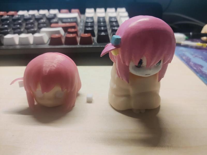 Lonely Rock Nendoroid Figure - Gotou Itori/Bocchan Assemblable, Multicolor Print without AMS