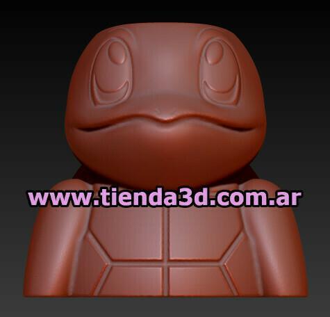 Squirtle Pot Mold