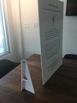 Tabletop Poster or Photo Stand - foldable
