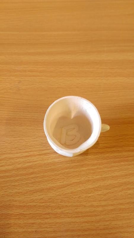 Heart shaped cup