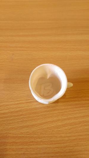 Heart shaped cup