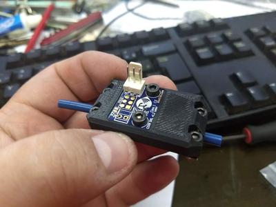 BFP Housing for the Duet3D's Laser Filament Monitor Prototype