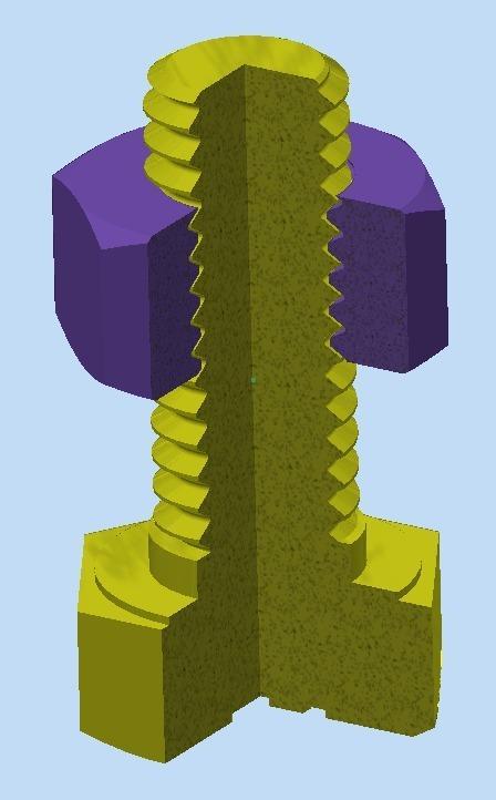 DIN 933 M8 Srcews and DIN 934 M8 Nut