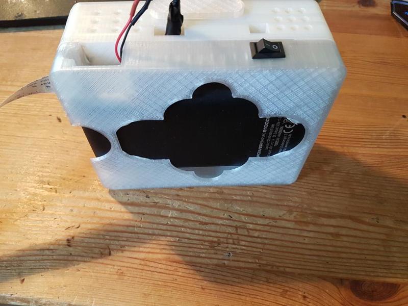 10000mah Accu Mod for my 5" Touch Housing -- 10000mah Akku Mod für mein 5" Touch Gehäuse 