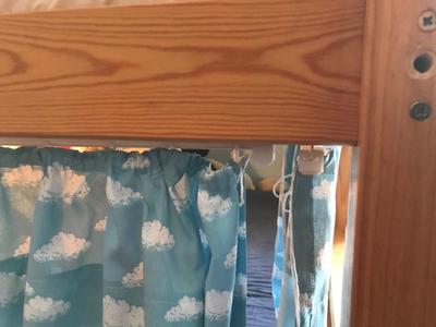 Curtain T-rail lock / Gardinen Stopper T-Schiene