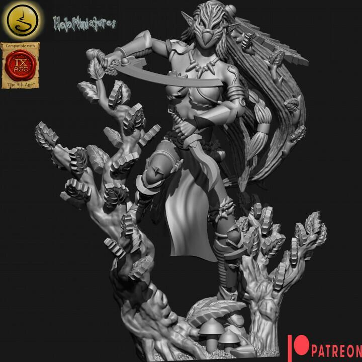 Wood Elves Bladedancer 2 (elf)