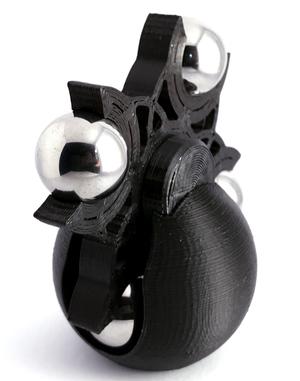 4 Ball Medium Fidget Spinner Desk Toy