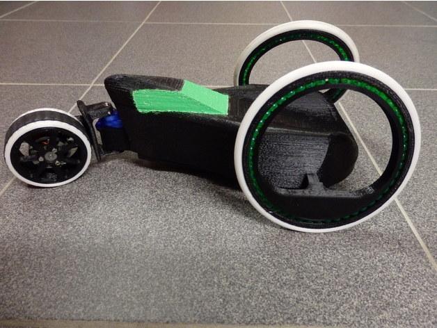 3 wheels RC / 3 Roues RC - 2 versions