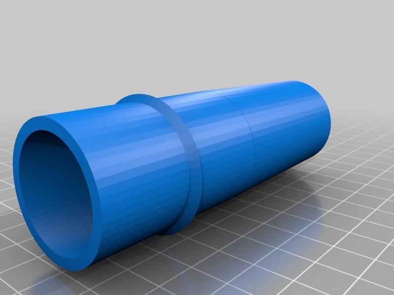 1-1/4" vacuum hose port