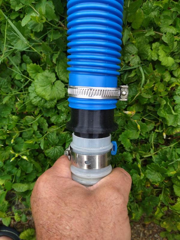 38-32mm hose reducer - pond/irrigation/pool/garden plastic fitting