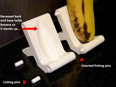 Banana Stand - A unique, fun and expandable way to store Bananas!