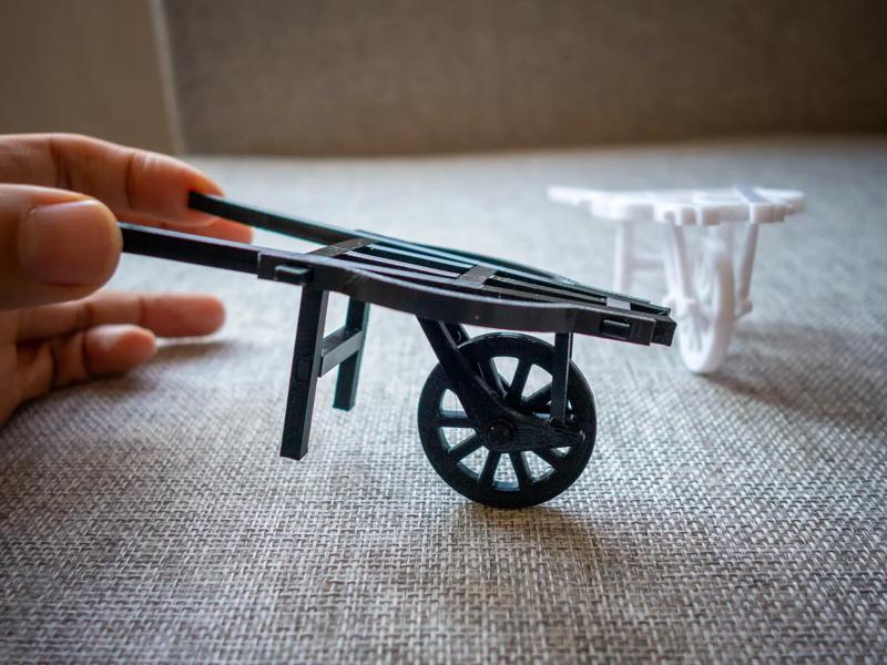 Ancient Chinese Unicycle | Single Mortise and Tenon Structure | Support-Free Printing