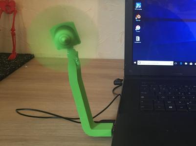 Air fan USB