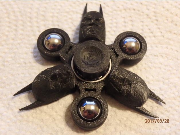 Batman Head Fidget Spinner - Wingnut2k