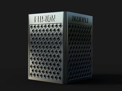 Openwork pen holder