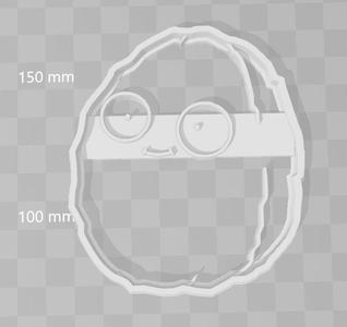 Nut Wallnut plants vs zombies cookie cutter