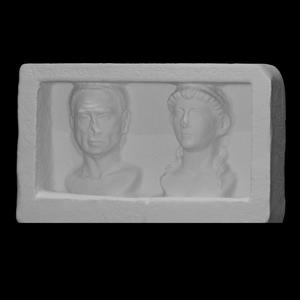 Aulus Pinarius Anteros, freedman of Aulus. Oppia Myrsine, freedwoman of Gaia.