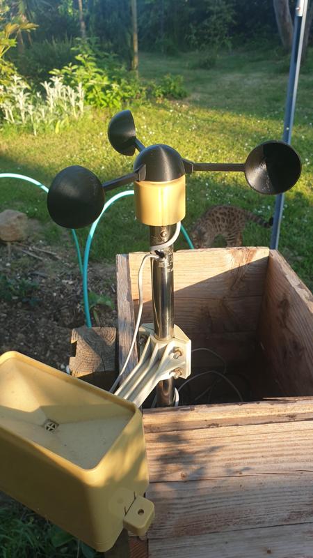 anemometer - Weather station OTIO WH5100 Spare parts