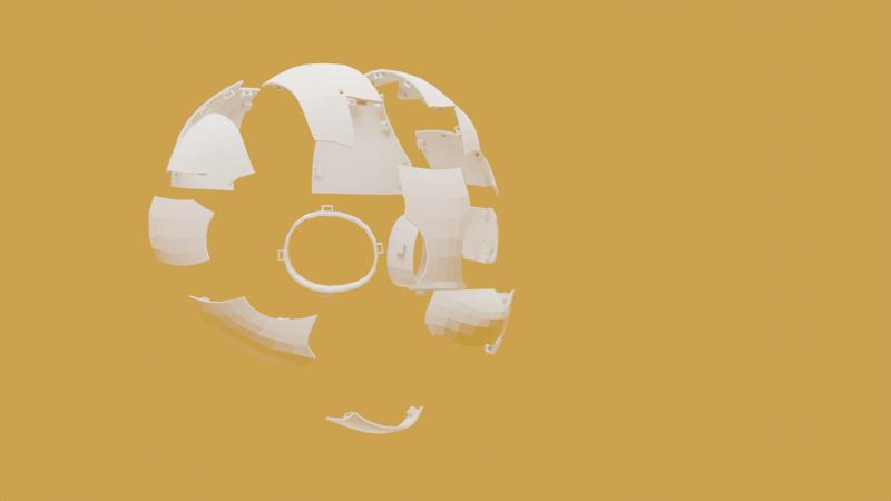 Removable Beast Armor Skull