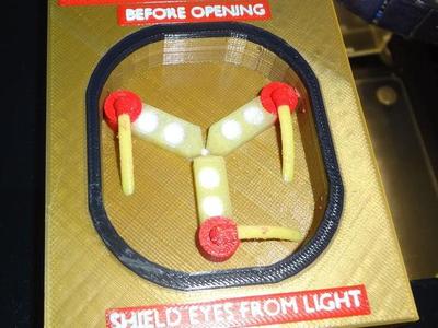 "Back to the future" gadget - printable 6 color Flux Capacitor
