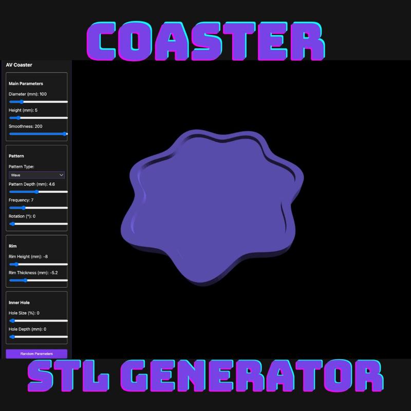 AV COASTER STL GENERATOR