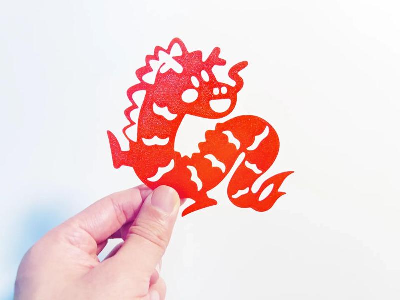 12 Zodiac Window Decoration - Dragon