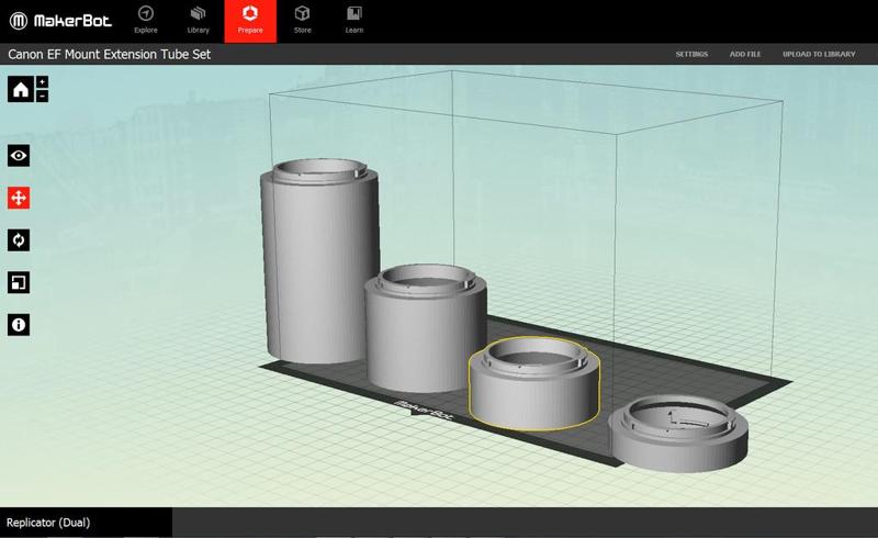 F Mount Extension Tube Set 12.5mm, 25mm, 50mm, 100mm