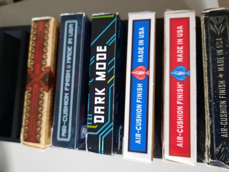 Holder for 10 decks of cards