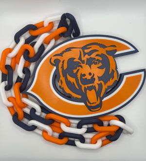 Chicago Bears Oversized Logo Chain