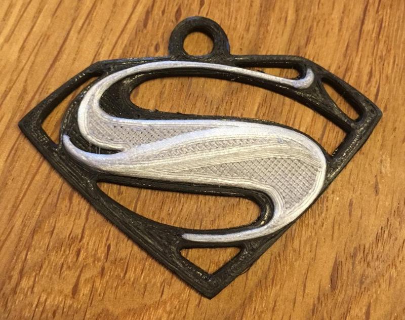 Superman keychain