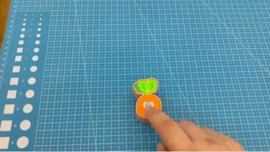Mayday keychain push fidget toy