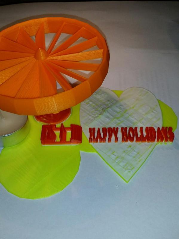 Tinkercad Christmas, Joyeux noel y felices navidades