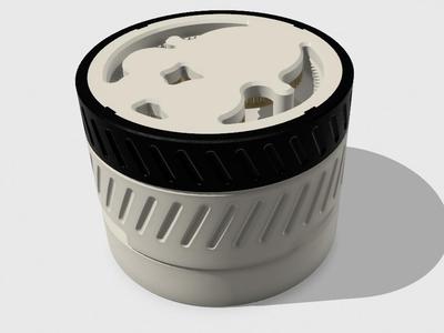 58mm Dual-Ear Rotating Coffee Distribution Tool