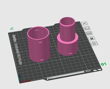 Vacuum Hose Connector Set – 48.6 mm and 35.4 mm