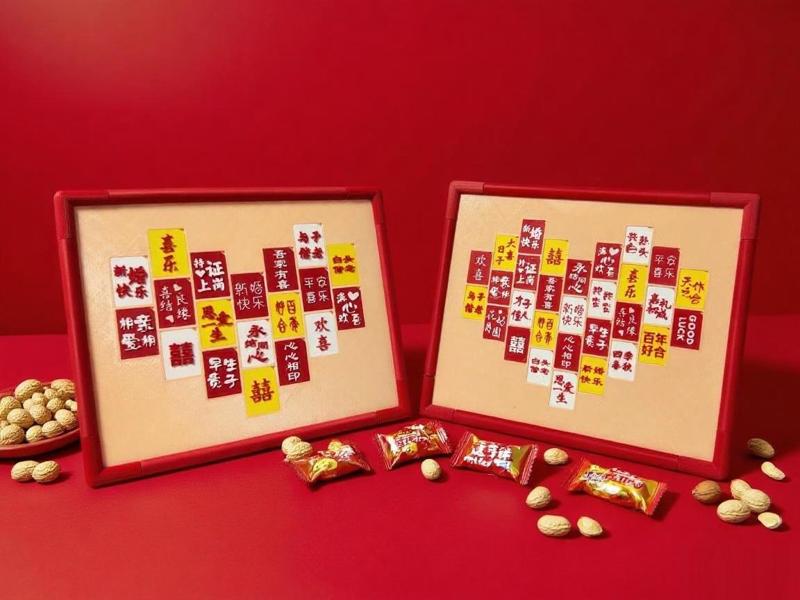 "Heart" Wedding Bliss — Wedding Gift/Scene Ornament