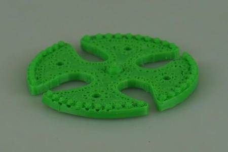 Cross ornament for medieval armor