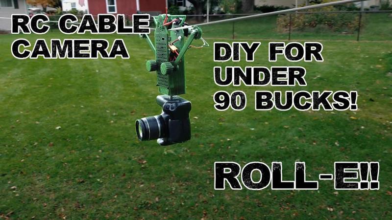 RC Cable Camera - ROLL-E