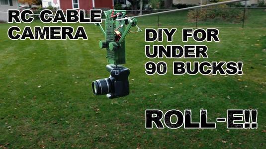 RC Cable Camera - ROLL-E