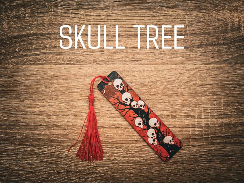 Bookmark - Skull tree HUEFORGE