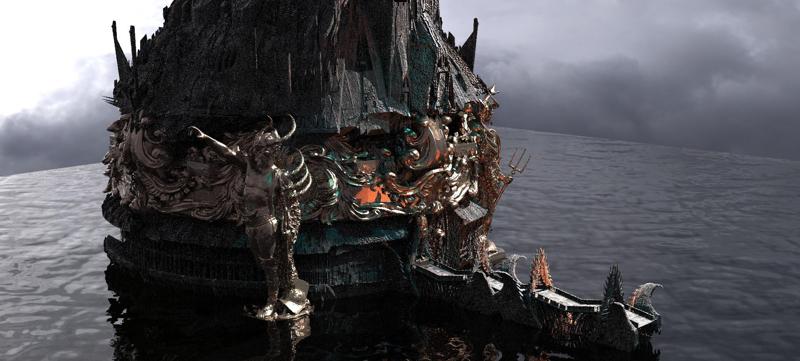 Ocean Master Dome City 1 Kit bash