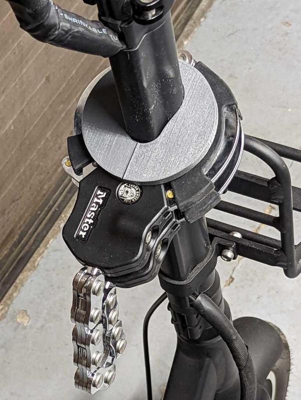 Egret TEN Holder MasterLock 8290EURDPRO handcuff lock