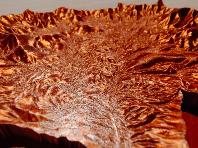 Topology of La Serena, Chile